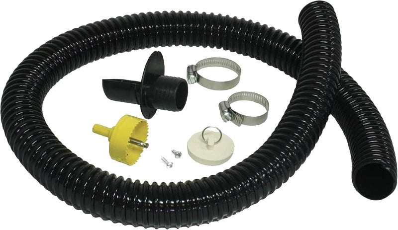 Algreen Products Algreen 81052 Rain Barrel Deluxe Diverter Kit Black - Image 4